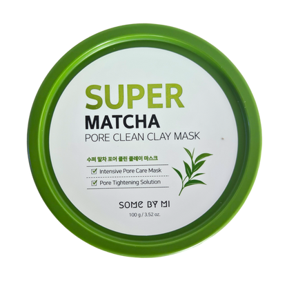 Masques à l'argile et au matcha