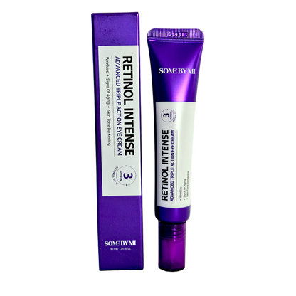 Crème pour les yeux triples actions au rétinol